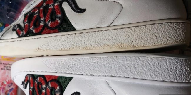 Dịch vụ repaint đế giày chuyên nghiệp