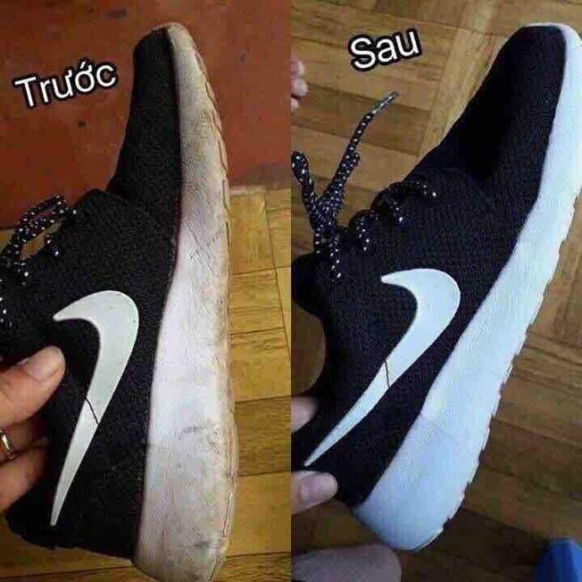 Dịch vụ repaint đế giày chuyên nghiệp